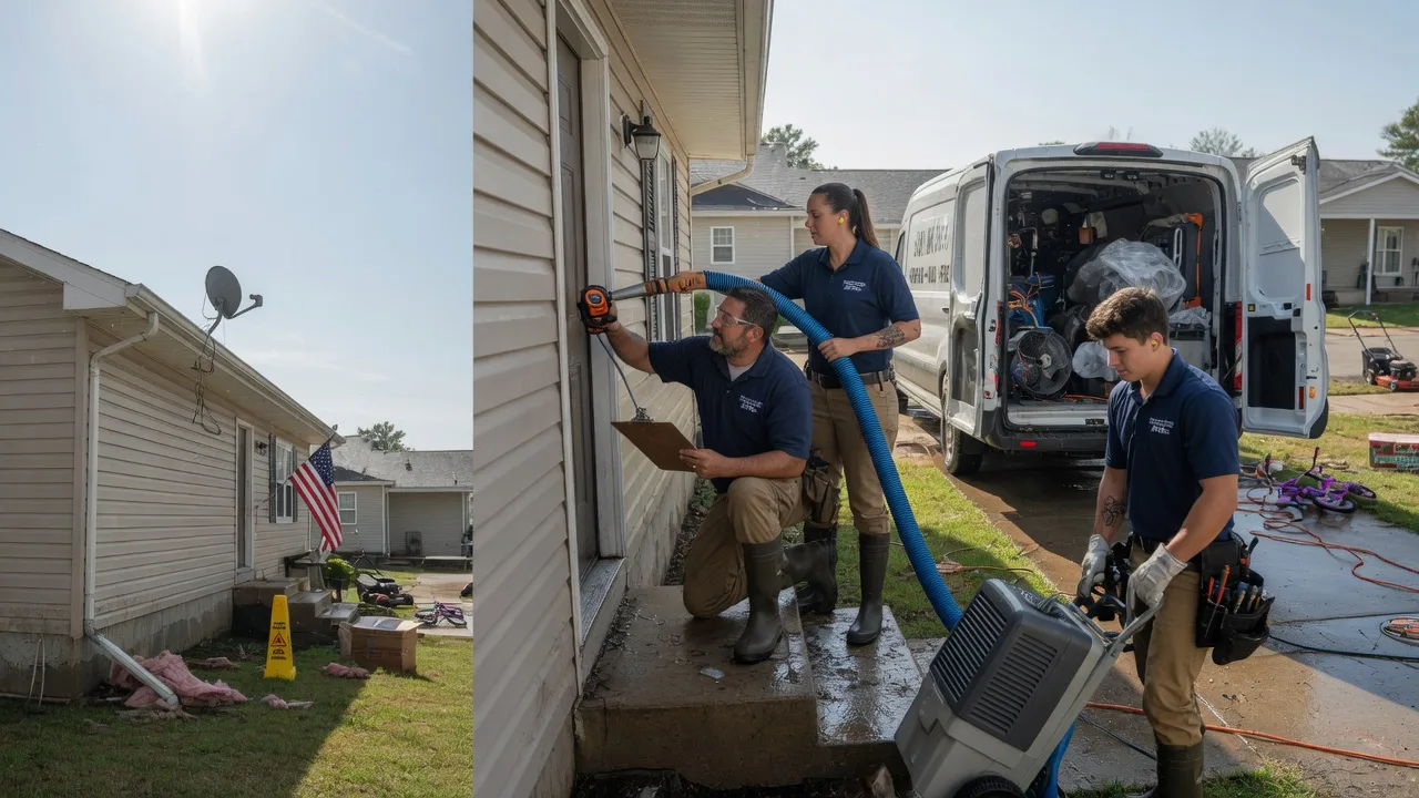 Ceiling Water Damage Restoration in West Middletown, PA near me